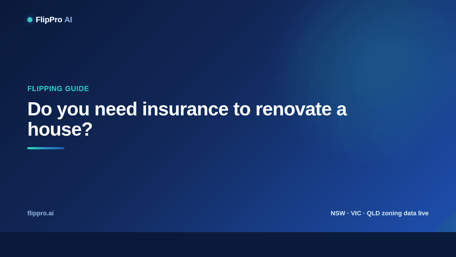 A partly renovated house with scaffolding and building materials on site, a hard hat resting on a stack of timber in the foreground